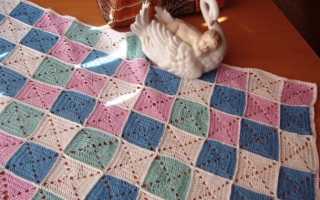 Готовая схема вязания пледа крючком: обзор лучших узоров + инструкция, как вязать своими руками