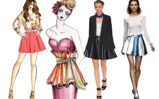 Моделирование юбки на основе модели прямого силуэта