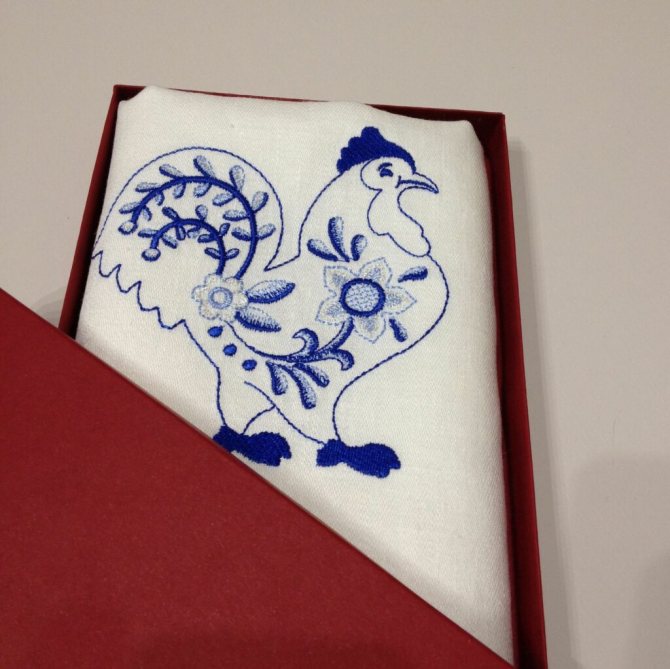 полотенце с вышивкой