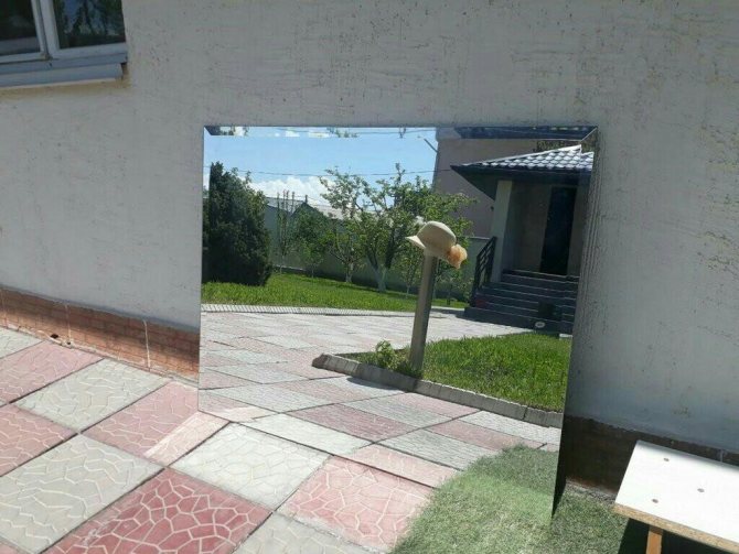 зеркало случайно