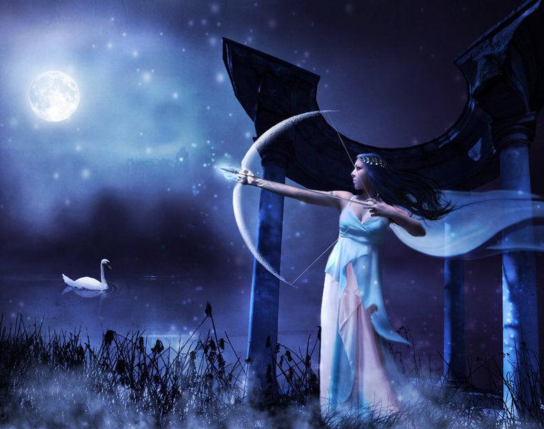 Дали - богиня охоты