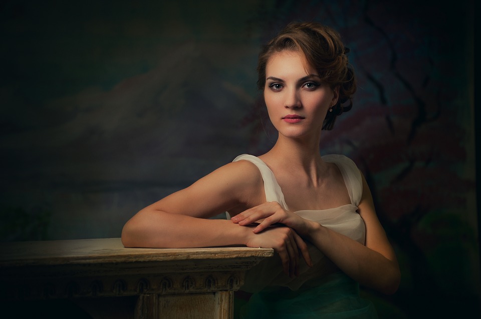 красивая девушка